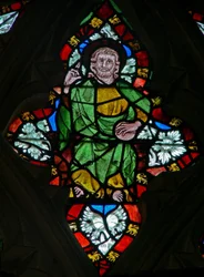 Fenêtre n-5 représentant le Christ