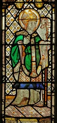 Fenêtre n4 représentant Saint Patrick