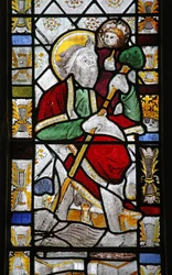 Fenêtre représentant Saint Christophe