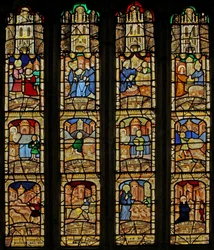 Fenêtre n5 représentant Saint Neot