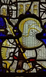 Fenêtre s2 représentant Saint Georges