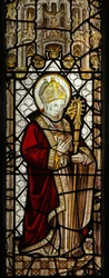 Fenêtre représentant Saint Léonard