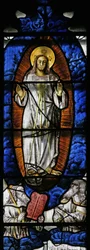 Fenêtre s3 représentant la Transfiguration