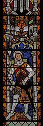 Fenêtre s4 représentant Gilbert II de Clare
