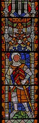 Fenêtre s4 représentant William Lord de la Zouche