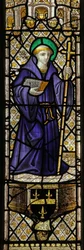 Fenêtre représentant Saint Calloway