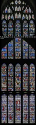 Fenêtre w15 représentant la fenêtre de Saint Cuthbert
