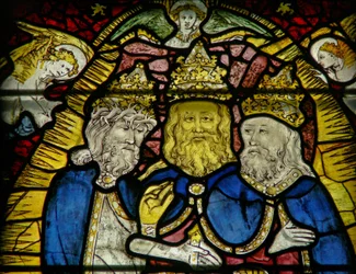 Fenêtre w25 représentant la Trinité