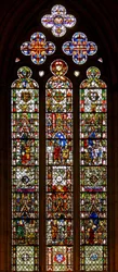 Fenêtre w26 représentant la fenêtre de Saint Nicolas