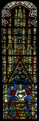 Fenêtre w32 représentant Saint Georges