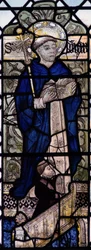 Fenêtre w4 représentant Saint Dominique