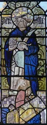 Fenêtre w4 représentant Saint Pierre Martyr