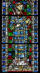 Fenêtre w4 représentant Saint Vincent