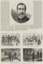 Avec Sir Redvers Buller en Irlande (gravure)