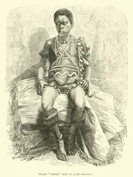 Jeune homme fétiche du lac Jonanga