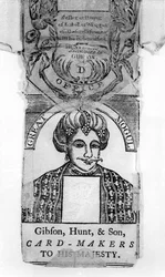 Étui de Carte à Jouer Great Mogul, fabriqué par Gibson, Hunt, & Sons, Fabricants de Cartes pour Sa Majesté