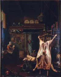 Intérieur avec carcasse