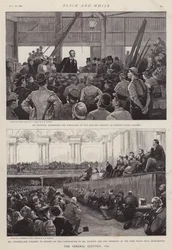 Scènes de la campagne électorale générale britannique de 1892