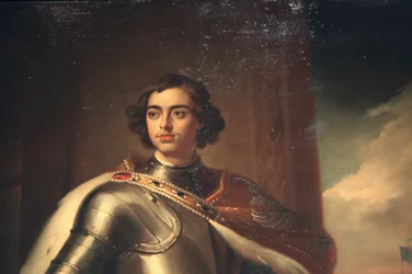 Portrait de Pierre le Grand, milieu du 19e siècle