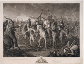 Mort du Général Alexis Melissin à Dresde, en 1813
