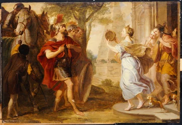 Jephté accueilli par sa fille