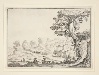 Scène de chasse : Recherche de l