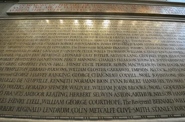 Mémorial aux membres du New College, Oxford, qui ont perdu la vie pendant la Première Guerre mondiale