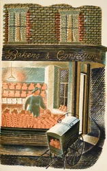 Boulanger et confiseur, illustration de 