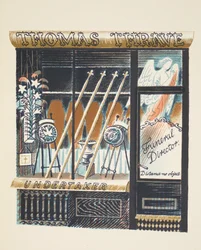 Directeur de funérailles, illustration de 