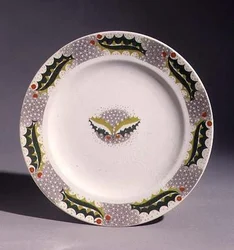 Assiette de Noël par Eric Ravilious (1908-42)