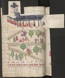 Bâtiments de Constantinople : troisième cour du palais