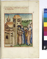 Pleine page : miniature (dessin au crayon de couleur)