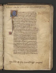 Pleine page : texte et initiale "Q