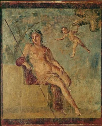 Ganymède. Peinture murale de Pompéi, Italie