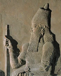 Le roi Sargon II d