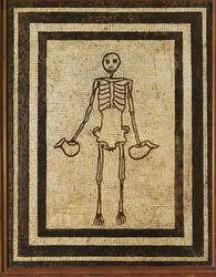 Memento Mori, un squelette