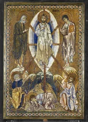 Icône portable : La Transfiguration du Christ ...