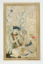 Portrait de Shah Abbas I, Ispahan, Iran ...