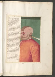 Portrait du soldat hongrois Michael Baxay