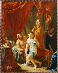 Sarah présente Hagar à Abraham - Sarah présente Hagar à Abraham ...