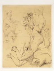 Etude pour les femmes dans le Bain Turc ...