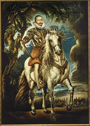 Le duc de Lerma à cheval, vers 1603 (peinture sur toile)