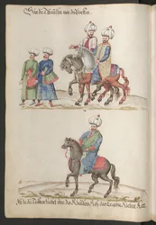 La cour du sultan