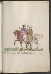 Le sérail de la sultane : les eunuques à cheval ...