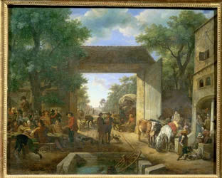 Une foire a la porte d