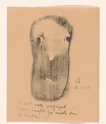 Visage caricatural