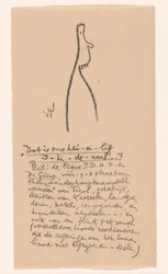 Figure caricaturale (Idéalistes II et autres annotations)