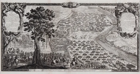 La Bataille de Varsovie en juillet 1656