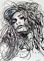 Femme à l