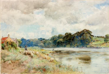Sur le Coquet, vers 1902